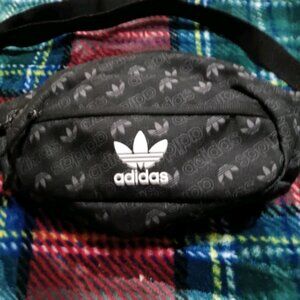 Adidas Black Waist Bag